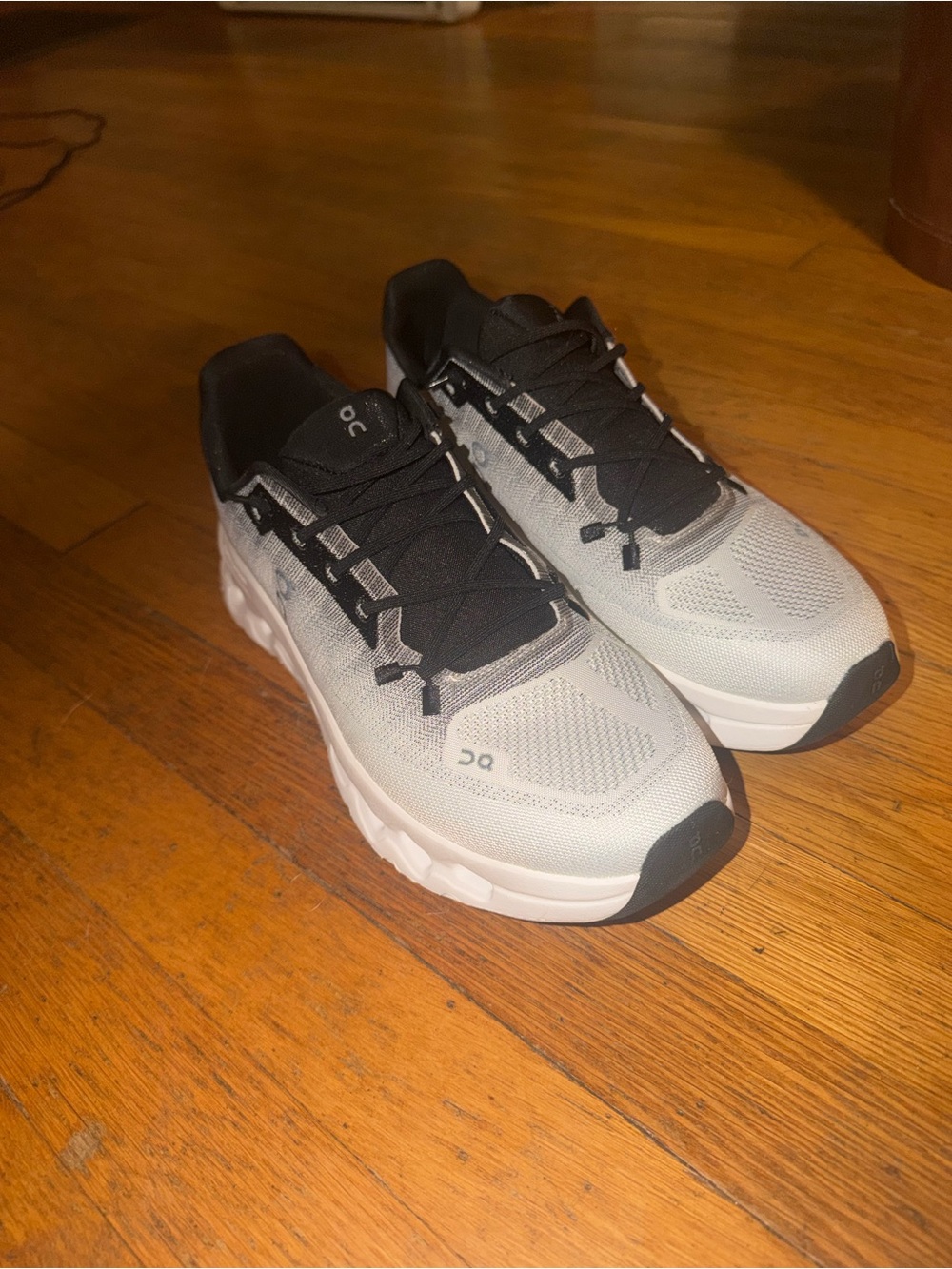 On Running Men’s Athletic Shoes - White & Black